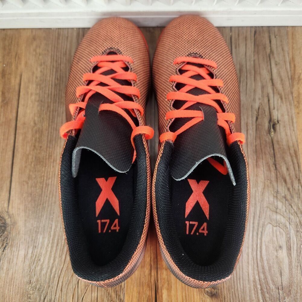 Adidas X 17.4 IC Soccer Boots S82406 Womens 7.5 (Mens 6.5) Orange Athletic Shoes - Picture 6 of 10